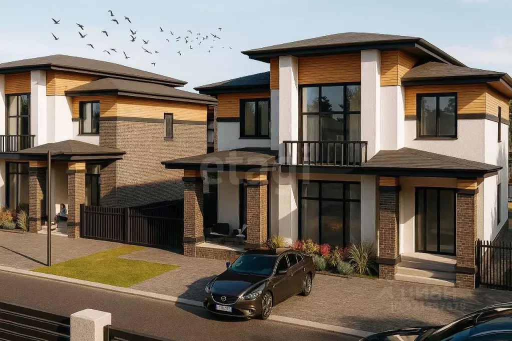 Дом в Тюменская область, Тюменский район, д. Патрушева  (194 м) - Фото 1