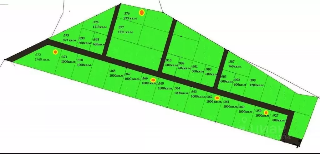 Участок в Калужская область, Совхоз Боровский с/пос, д. Сороковеть  ... - Фото 1