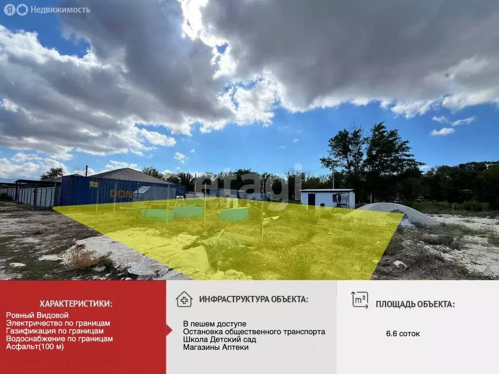 Участок в Доброе, Славянская улица (6.68 м) - Фото 0
