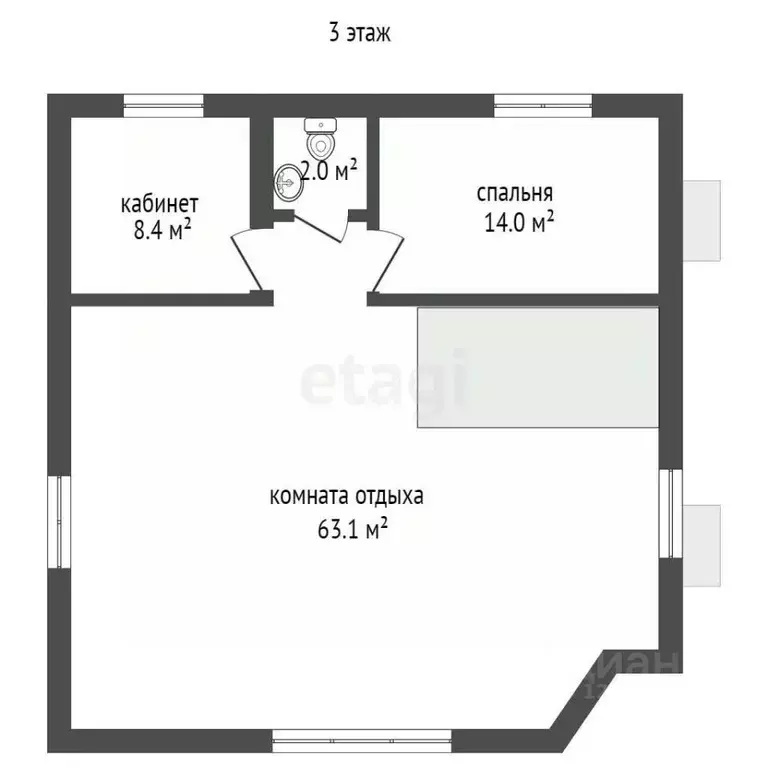 Дом в Московская область, Подольск городской округ, пос. ... - Фото 2