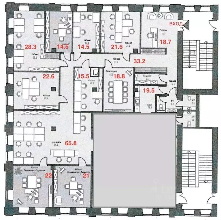 Офис в Москва Летниковская ул., 4С5 (2552 м) - Фото 1