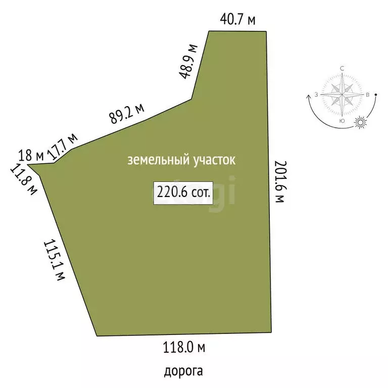 Участок в Тюмень, товарищество с ограниченной ответственностью ... - Фото 1