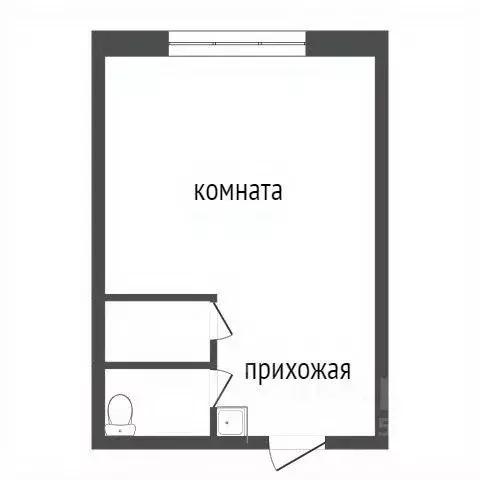 Студия Красноярский край, Красноярск Зеленая Роща мкр, ул. Устиновича, ... - Фото 2