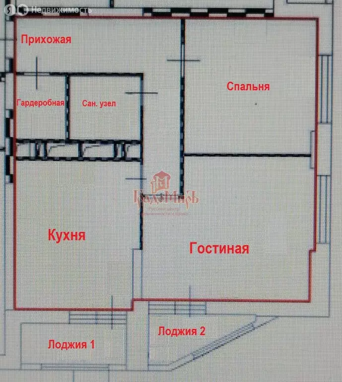 2-комнатная квартира: Мытищи, улица Воровского, 10 (60 м) - Фото 1