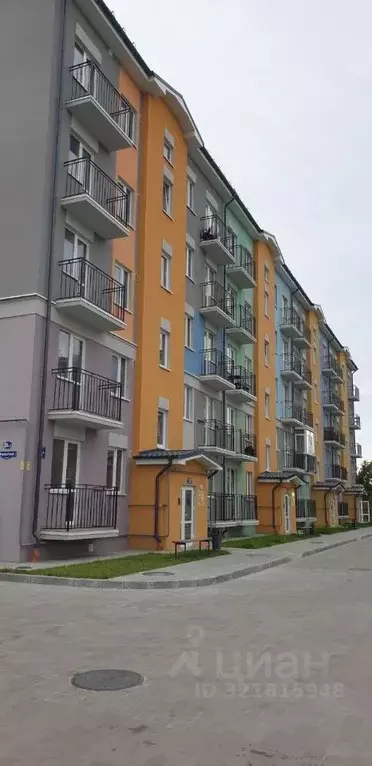 Студия Калининградская область, Пионерский Рабочая ул., 33к2 (27.0 м) - Фото 1
