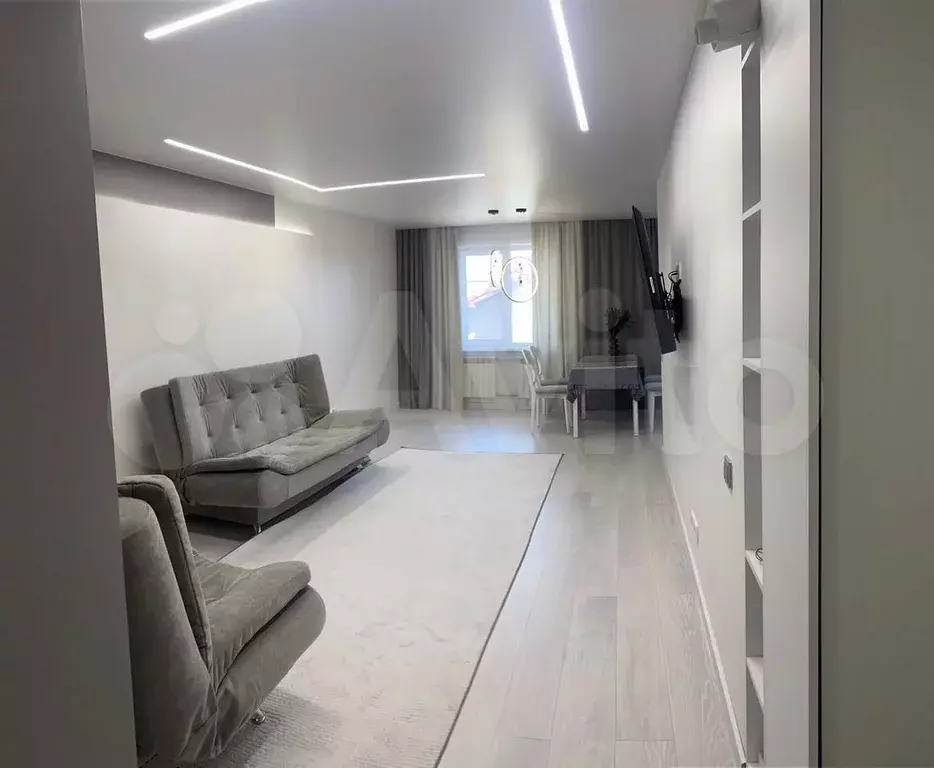 2-к. квартира, 73,4 м, 7/9 эт. - Фото 1