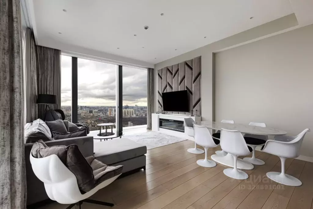 3-к кв. Москва 1-й Красногвардейский проезд, 22с2 (113.0 м) - Фото 2