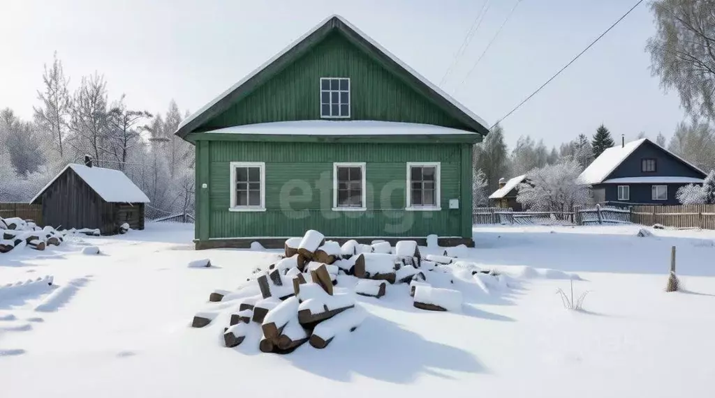 Дом в Новгородская область, Любытинский район, Неболчи рп ул. ... - Фото 1