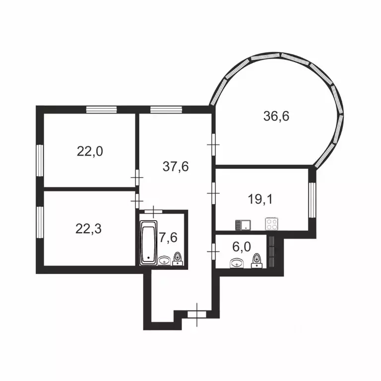 2-к кв. Санкт-Петербург ул. Нахимова, 20 (145.5 м) - Фото 2