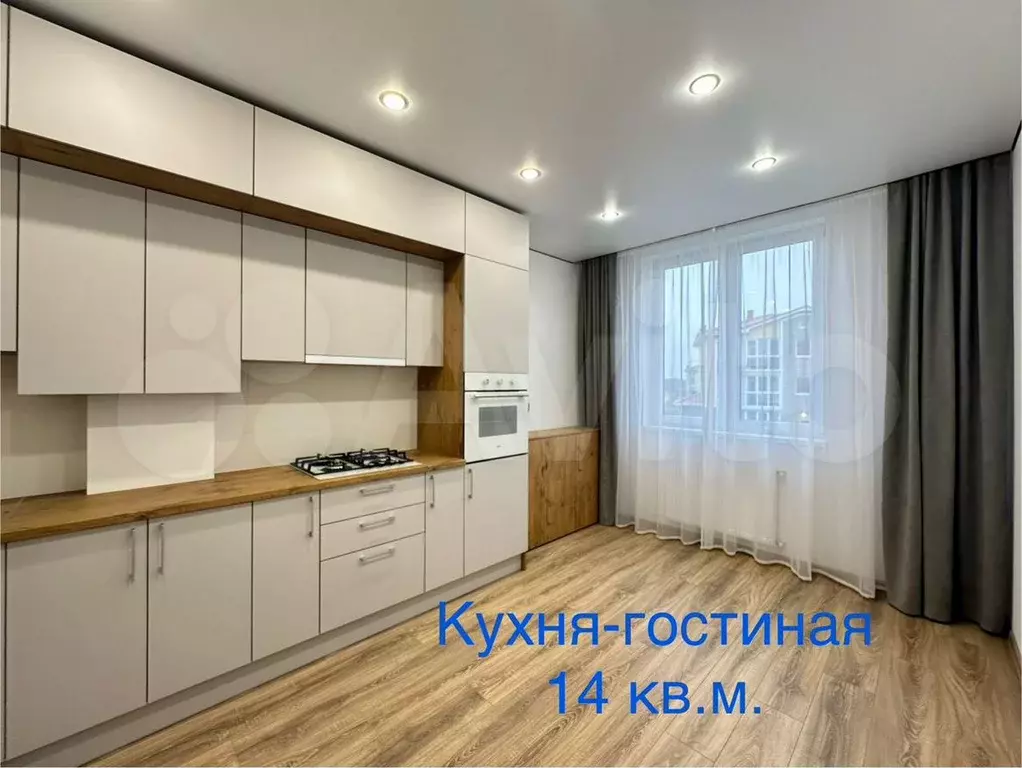 1-к. квартира, 37м, 2/3эт. - Фото 1