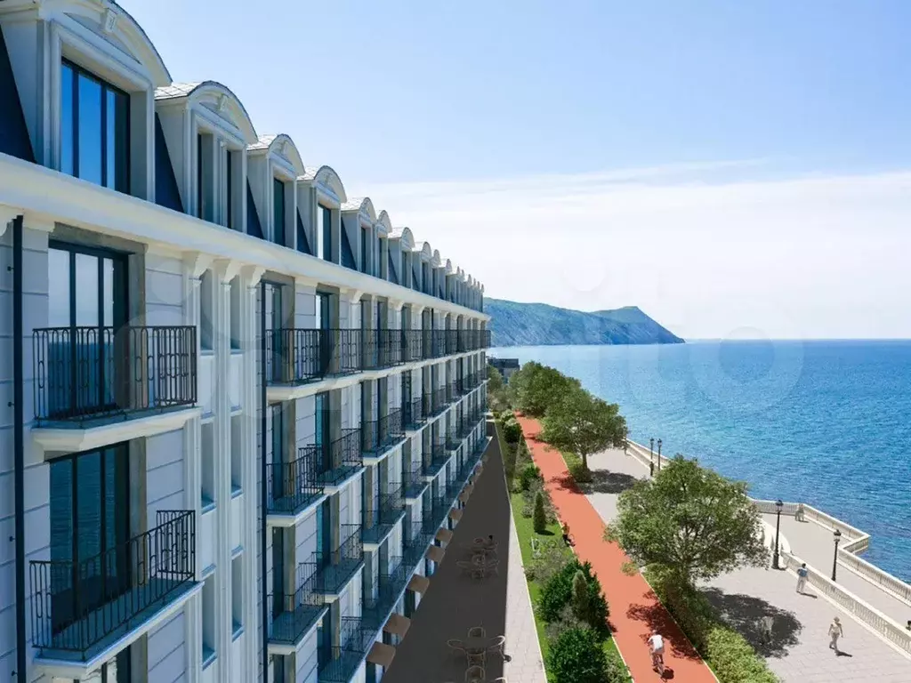 Апартаменты-студия, 31 м, 1/7 эт. - Фото 0