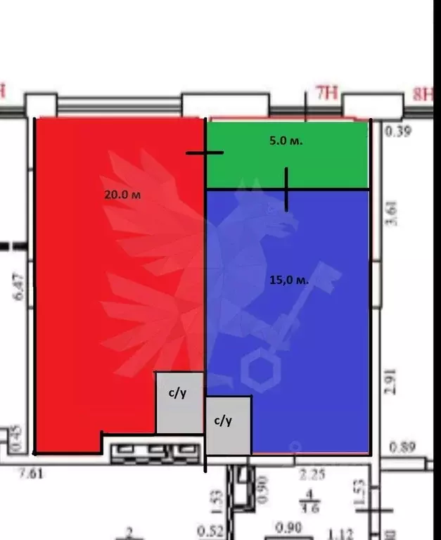 Торговая площадь в Москва Сосенское поселение, просп. Куприна, 3к1 (15 ... - Фото 1