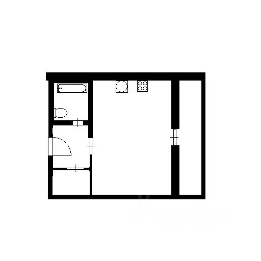 1-к кв. Краснодарский край, Сочи Центральный мкр, ул. Роз, 36 (40.0 м) - Фото 2