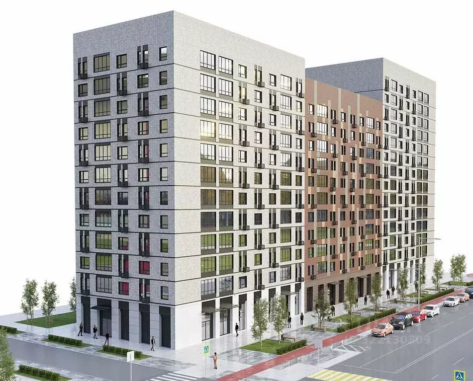 2-к кв. Воронежская область, Воронеж Ленинградская ул., 27 (57.2 м) - Фото 1