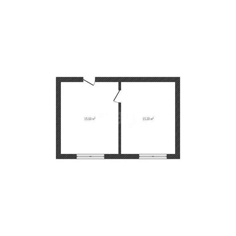 1к в 2-комнатной квартире (26.3 м) - Фото 1