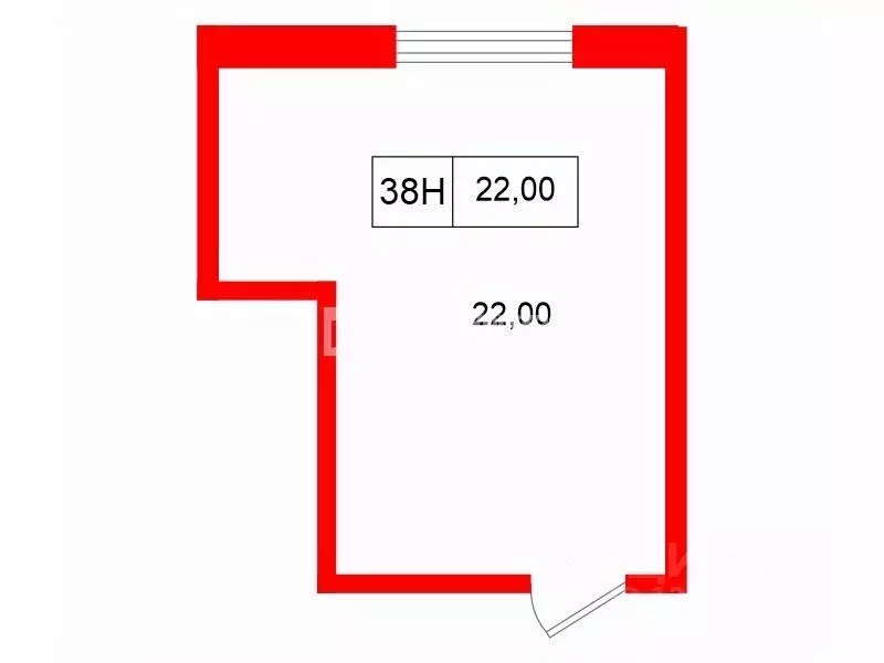 Офис в Санкт-Петербург Херсонский проезд, 6 (22 м) - Фото 2