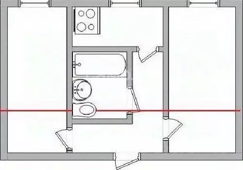 2-к кв. Московская область, Балашиха просп. Ленина, 50 (45.0 м) - Фото 1