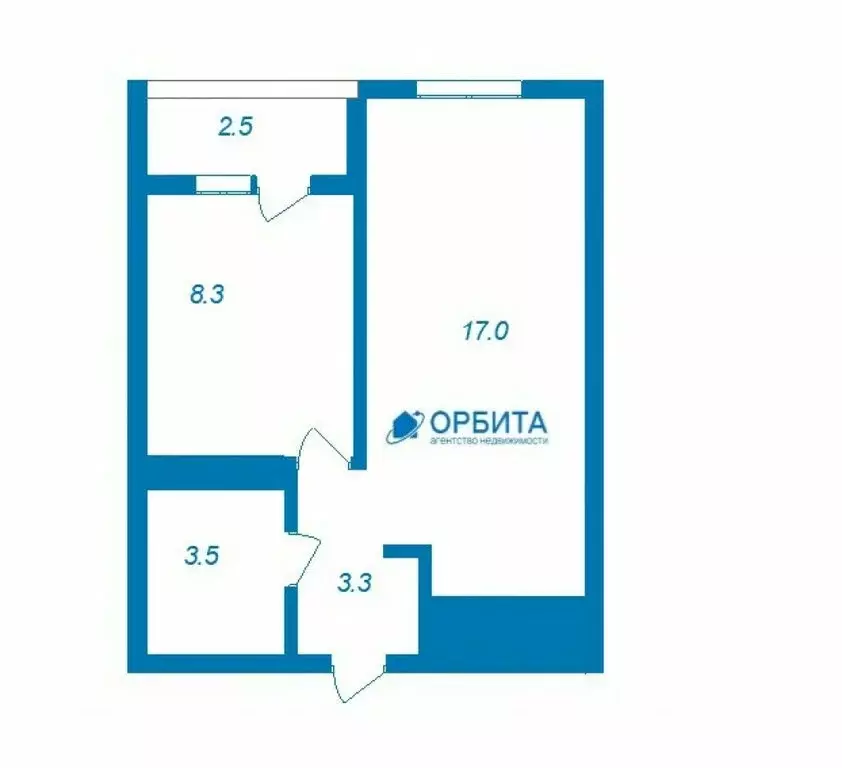 1-комнатная квартира: Тюмень, улица Ветеранов Труда, 9Ак3 (32.4 м) - Фото 0