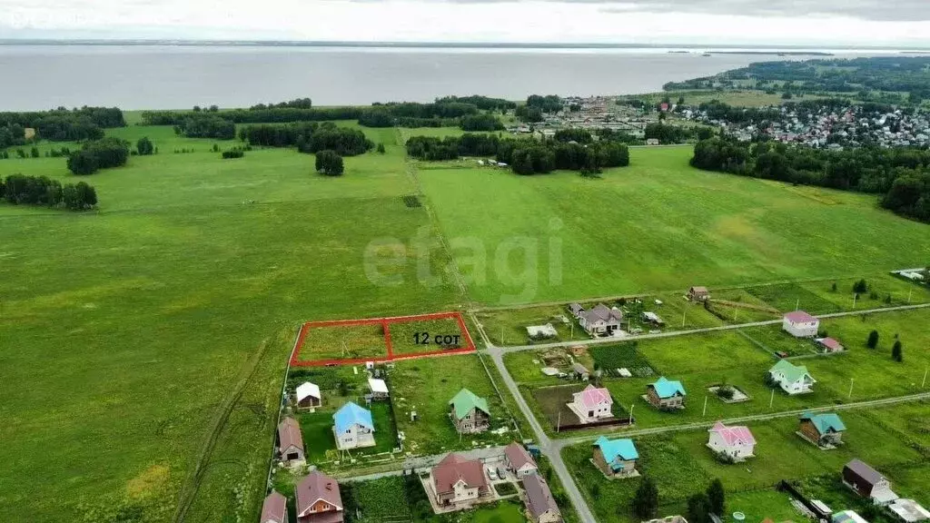 Участок в Новосибирский район, Морской сельсовет, коттеджный посёлок ... - Фото 1