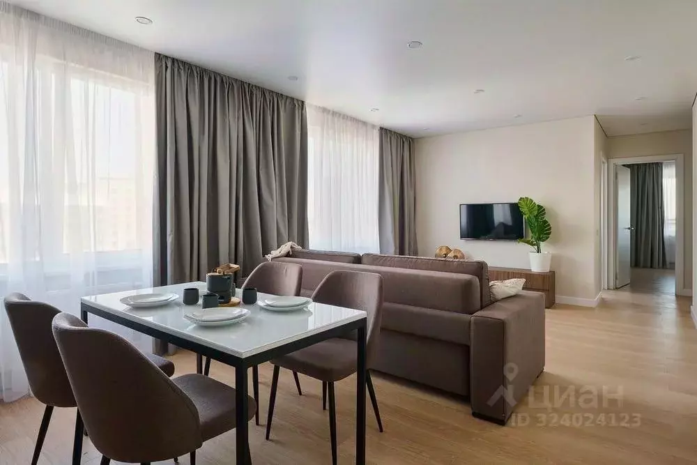 3-к кв. Москва ул. Берзарина, 30А (74.0 м) - Фото 1