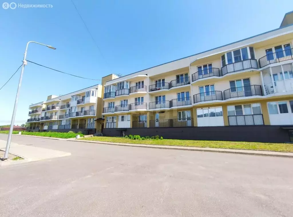 Квартира-студия: посёлок Поляны, Выборгское шоссе, 49к3 (26.6 м) - Фото 1