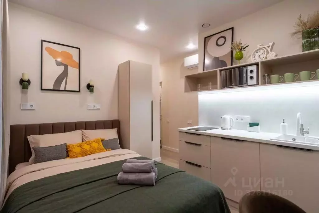 1-к кв. Москва Новоостаповская ул., 20 (18.0 м) - Фото 2