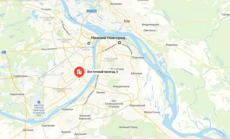 Склад в Нижегородская область, Нижний Новгород Восточный проезд, 5к7 ... - Фото 1