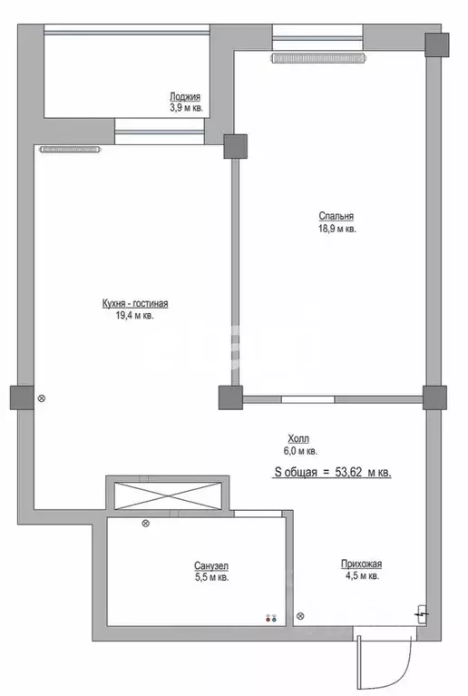 1-к кв. Липецкая область, Липецк ул. Ленина, 29 (37.0 м) - Фото 0