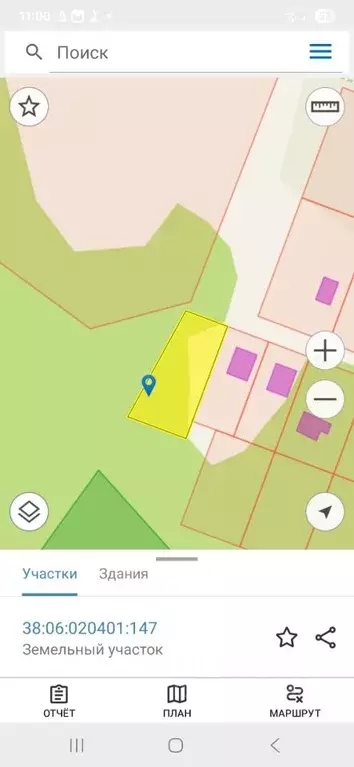 Участок в Иркутская область, Иркутский муниципальный округ, пос. ... - Фото 1