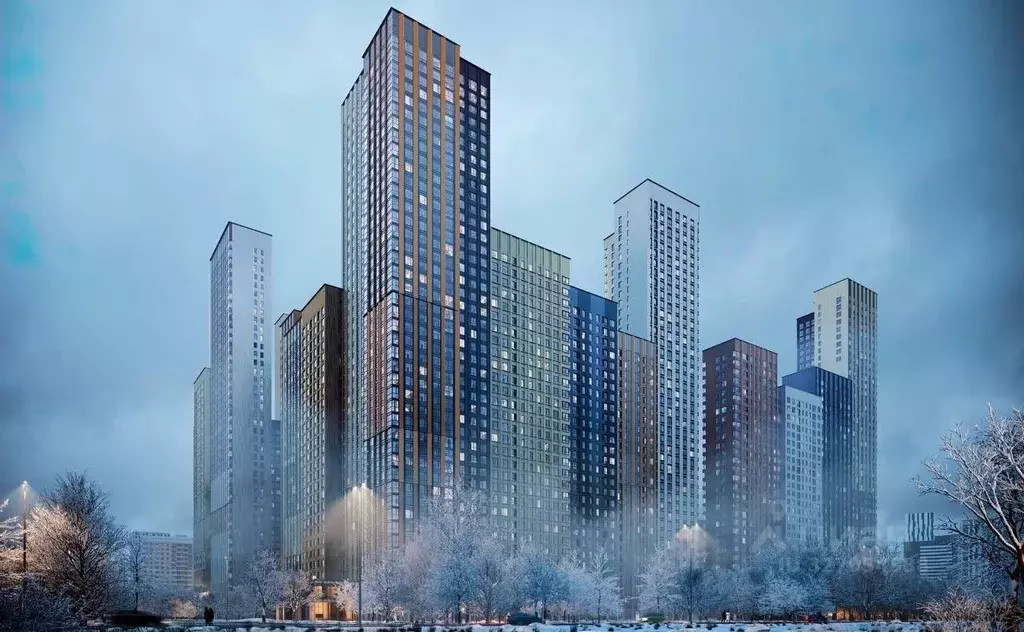 Студия Москва Строительный проезд, 9 (34.9 м) - Фото 1