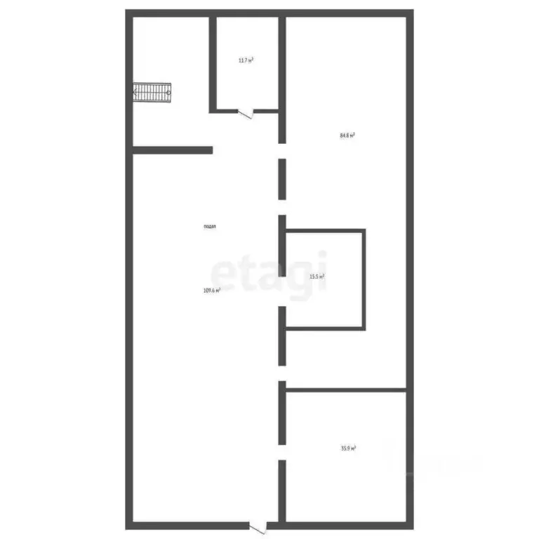 Помещение свободного назначения в Брянская область, Дятьково 12-й мкр, ... - Фото 2