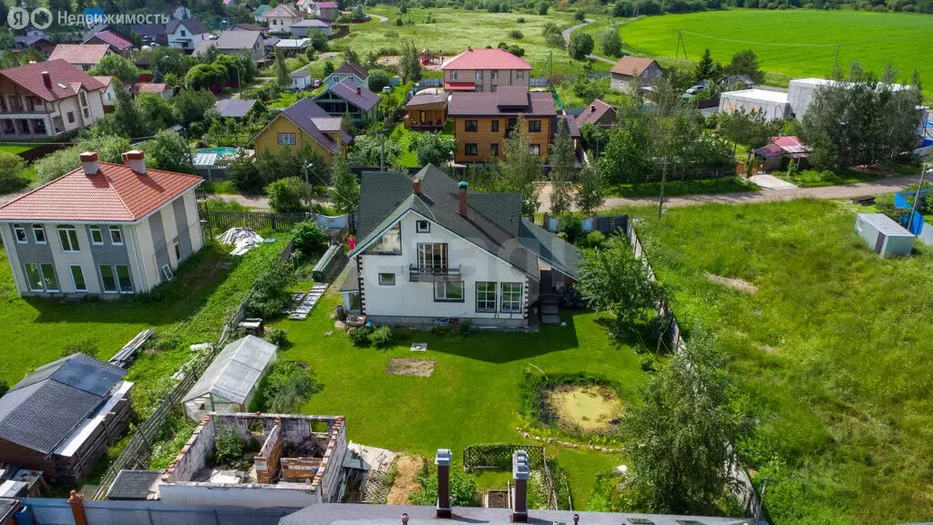 Дом в Пушкин, территория Кондакопшино, Полевая улица (316.3 м) - Фото 1