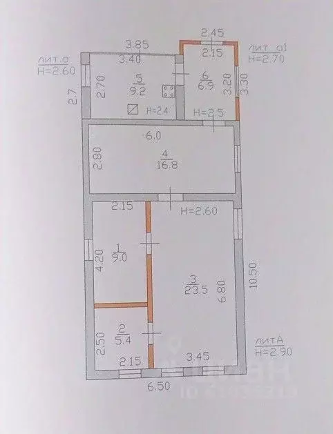 Дом в Краснодарский край, Ейский район, Должанская ст-ца Октябрьская ... - Фото 1