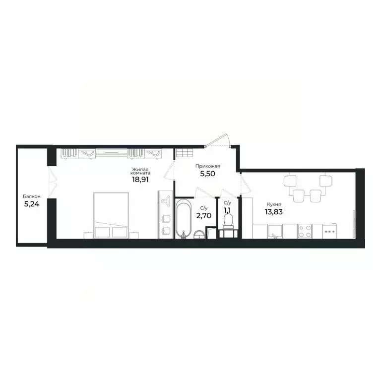 1-к кв. Ленинградская область, Сертолово Всеволожский район, ... - Фото 1