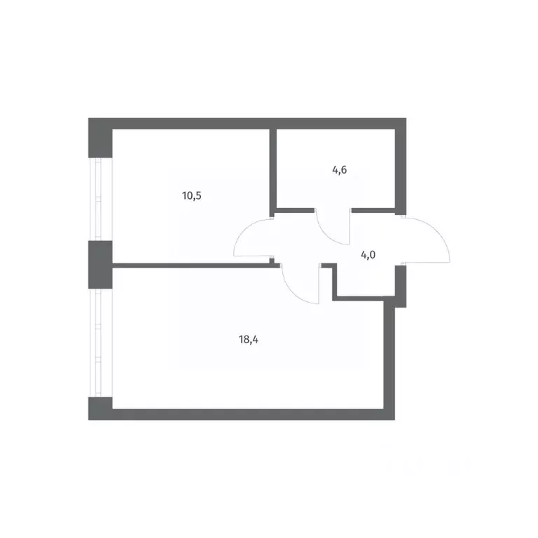 1-к кв. Ленинградская область, Ломоносовский район, Аннинское ... - Фото 0