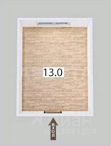 Комната Омская область, Омск ул. Волховстроя, 5 (13.0 м) - Фото 2