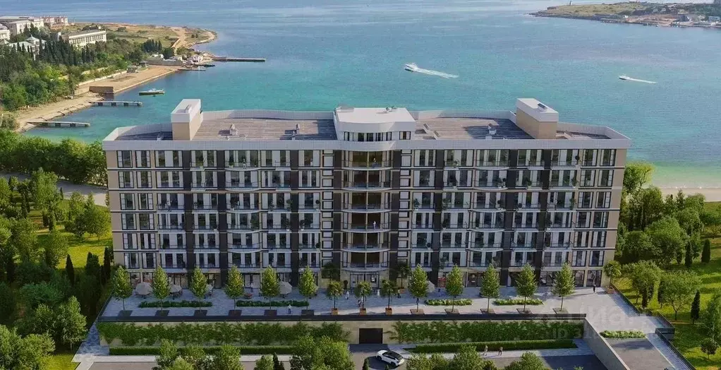 Студия Севастополь ул. Пляж Омега, 39с1 (42.5 м) - Фото 0