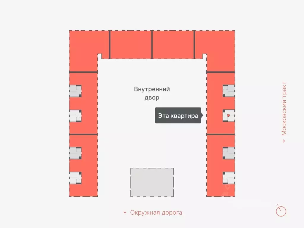 1-к кв. Тюменская область, Тюмень Кремлевская ул., 95 (32.2 м) - Фото 1