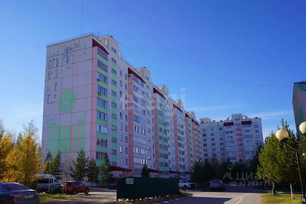 2-к кв. Ханты-Мансийский АО, Нягань 3-й мкр, 20 (60.1 м) - Фото 1