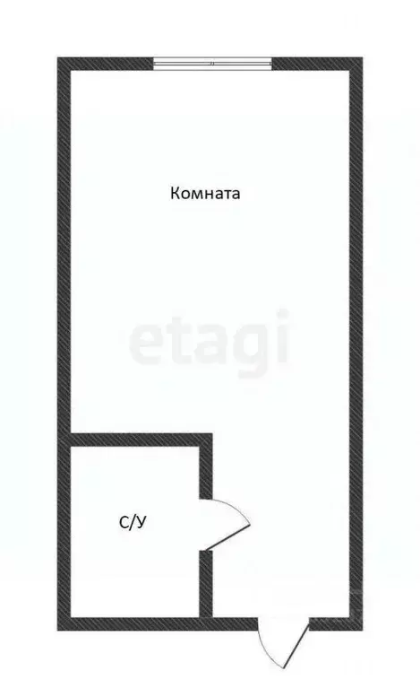 1-к кв. Приморский край, Владивосток ул. Надибаидзе, 26 (17.0 м) - Фото 1