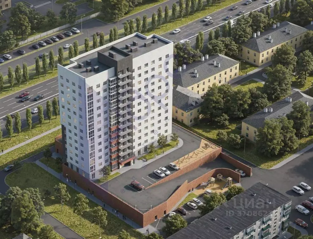 2-к кв. Нижегородская область, Нижний Новгород ул. Новикова-Прибоя ... - Фото 1