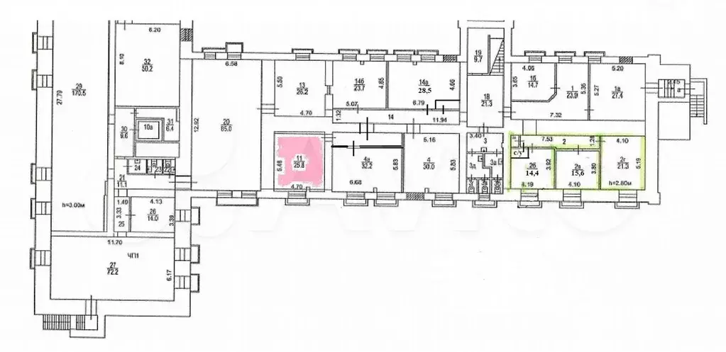 Офис, 25.8 м - Фото 0