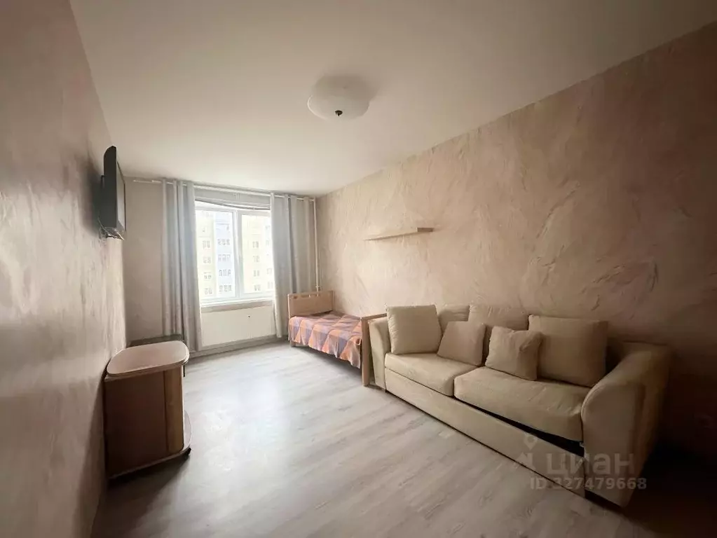 1-к кв. Ленинградская область, Всеволожск Южный мкр, ул. Московская, ... - Фото 1