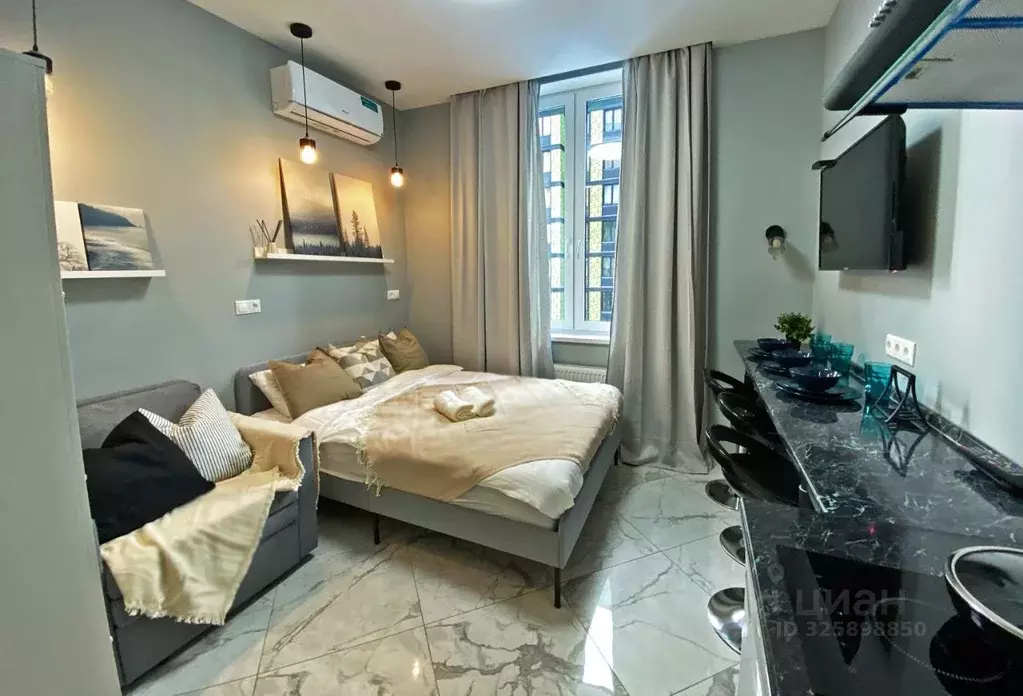 Студия Москва Автозаводская ул., 23с931к3 (30.0 м) - Фото 1