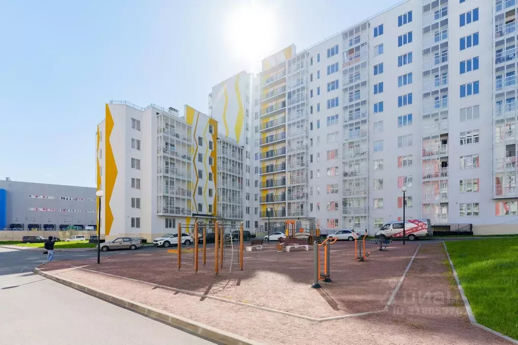Студия Ленинградская область, Всеволожский район, пос. Бугры ул. ... - Фото 1