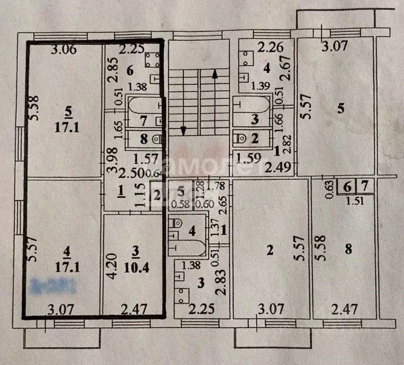 3-к кв. Липецкая область, Липецк ул. Германа Титова, 4/2 (60.8 м) - Фото 1