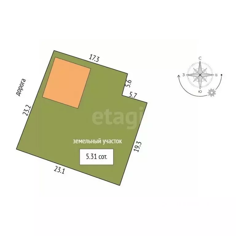 Дом в Ямало-Ненецкий АО, Тарко-Сале Пуровский район, Зеленая ул., 17 ... - Фото 1