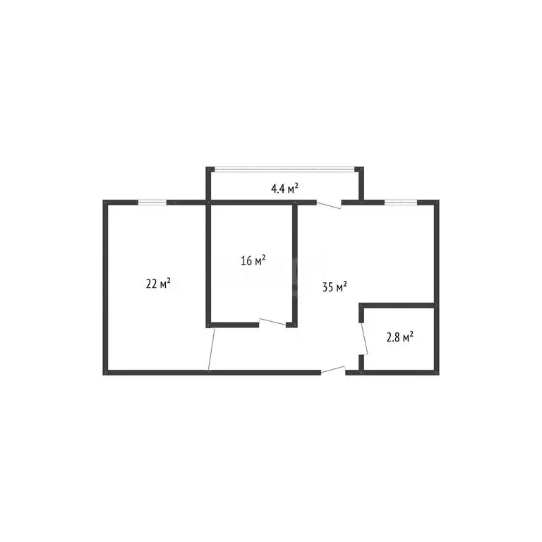 3-комнатная квартира: Махачкала, улица Юсупова, 84к2 (80 м) - Фото 1