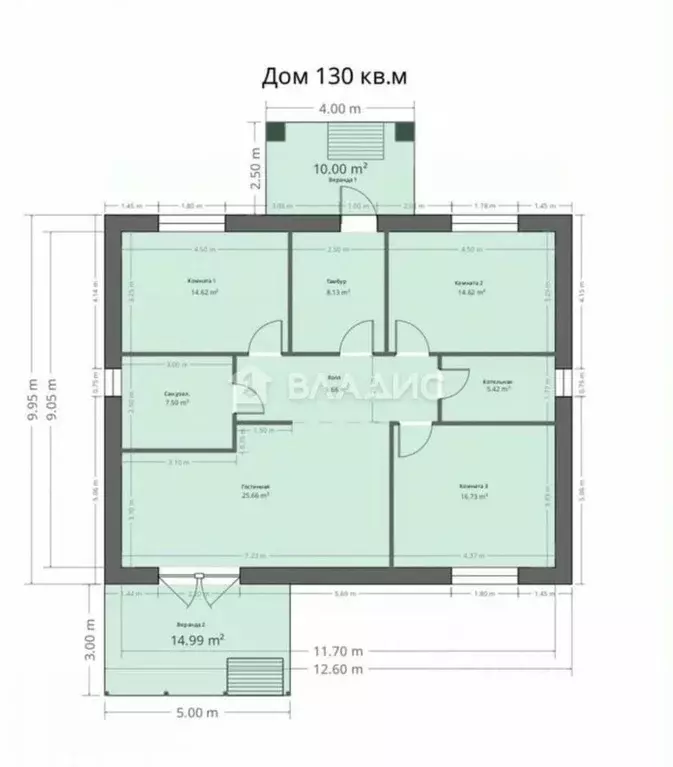Дом в Пензенская область, Пенза ул. Надежды (130 м) - Фото 1