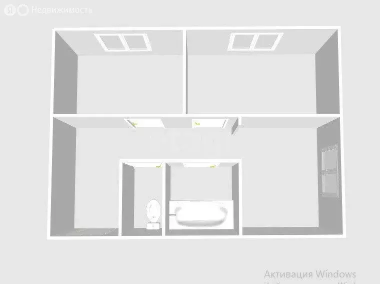 2-комнатная квартира: Березняки, Зелёная улица, 26А (45 м) - Фото 1